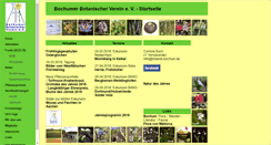Desktop Screenshot of botanik-bochum.de